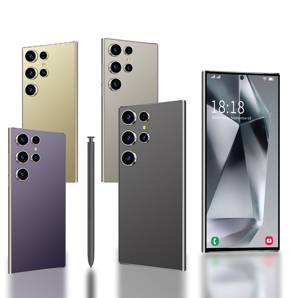 S24 7.3inch honor magic 6 pro tecno spark 10 pro cell phone with wireless charging function