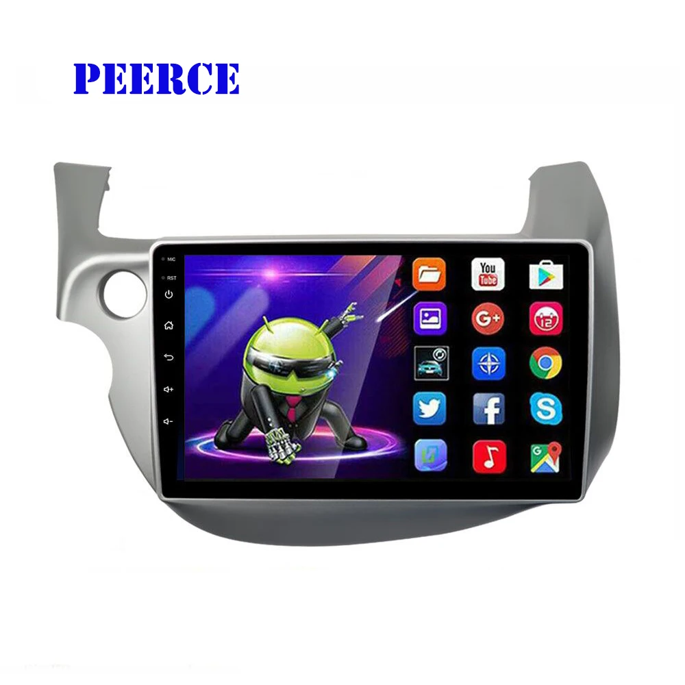 Best sellers For Honda Fit 2007-13 10.1 inch 1024*600 android 9.1 Car DVD player stereo Navigation