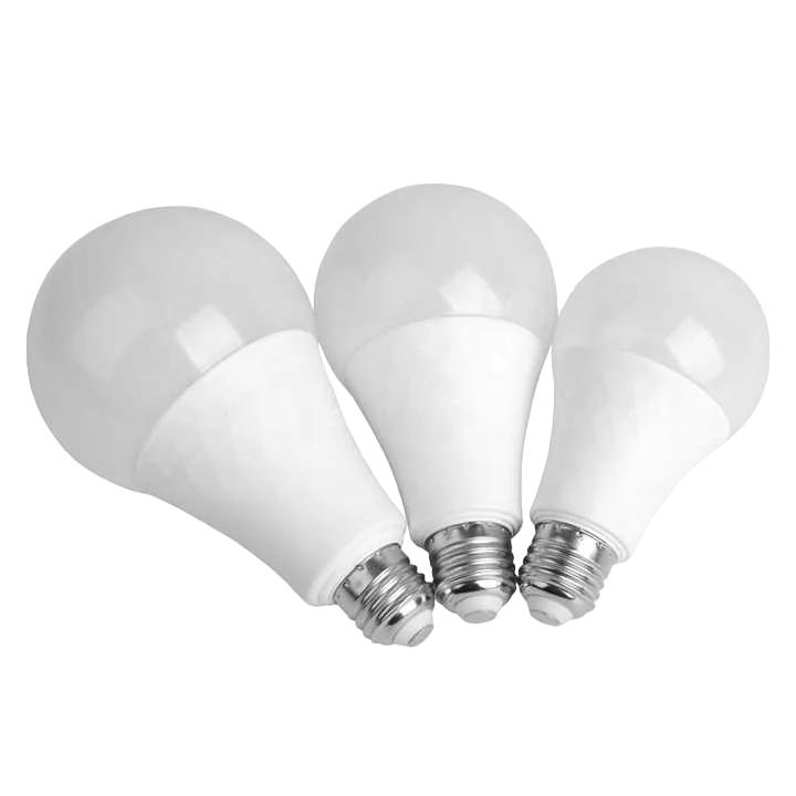 3w 5w 7w 9w 12w LED Lights SMD2835 E27 B22 Round LED Bulbs Plastic Housing DOB IC Driver 220V Input Bulbs  for Home