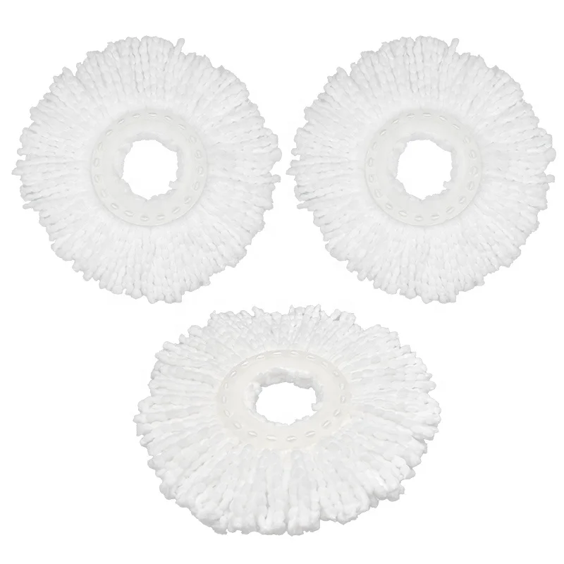 High Quality 360 Spin Mop Replacement Head Refills Wholesale Factory Price Reusable Mop Pads