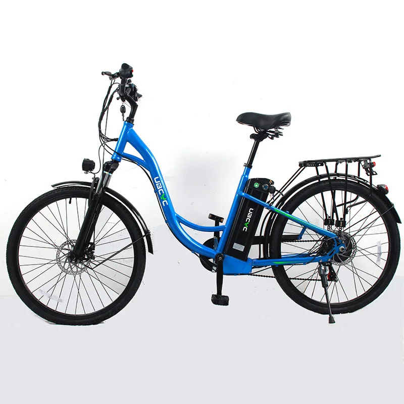 Vintage 26'*4.0 inch 750w Fat Tire Electric city Bike Woman Step Through Electric City E Bike Bicycle