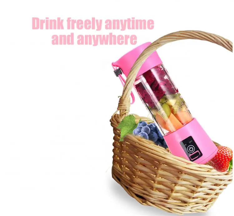 Electric Mini Usb Automatic Orange Pomegranate Citrus Carrot Tomato Vegetable Fruit Mixer Hand Portable Extractor Blender Juicer