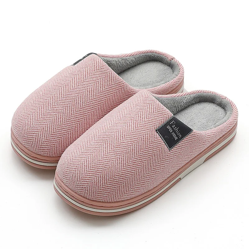 China Manufactory Autumn And Winter Bottom Soft Non-slip Indoor Cotton Slippers