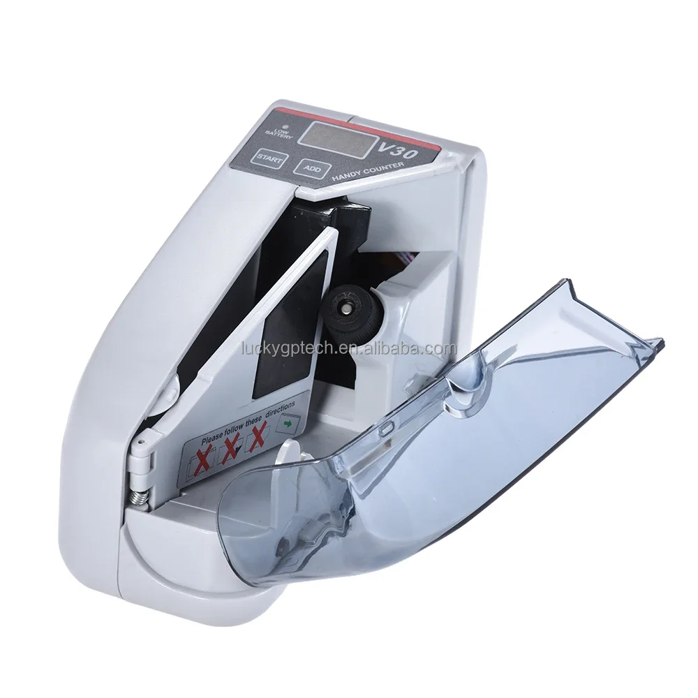 Portable Mini Money Counter Suitable for Multi-Currency Bill Counter Handy Currency Counter for Small Business Cash Counting