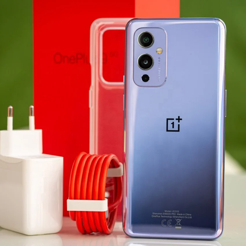 In Stock Oneplus 9 9r 9rt 9pro 9e 5g 8gb/12gb 128gb/256gb Mobile Phone Android 11 Snapdragon 888 Octa-Core Used 5g Smartphone