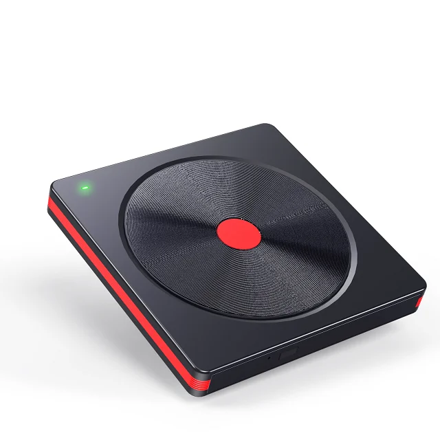 Portable Type-c and USB 3.0 Port CD DVD RW Drive Writer Compatible win 11 Laptop Desktop iMac Disc Player External DVD Writer