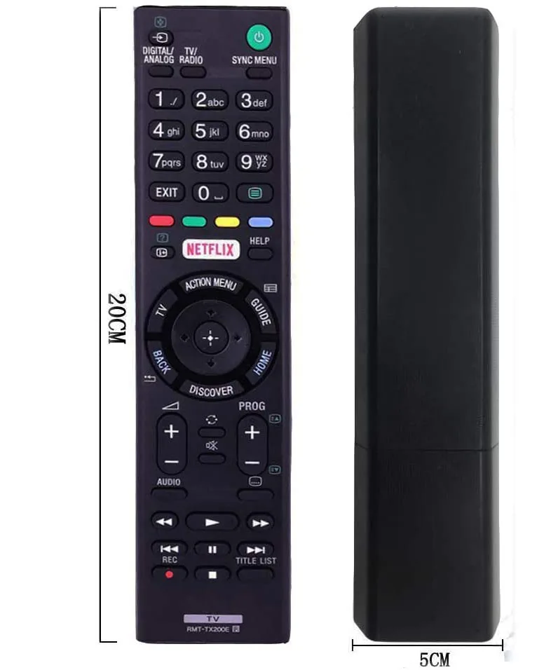 Замена RMT-TX200E пульт дистанционного управления для Sony ТВ подходит RMT-TX100D RMT-TX102D