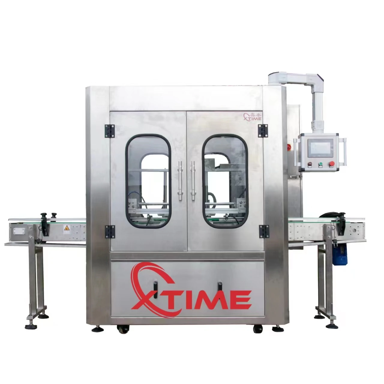 Hot Sale Juice Clamp Type Bottle Washer Glass Plastic Bottle Washing Machine