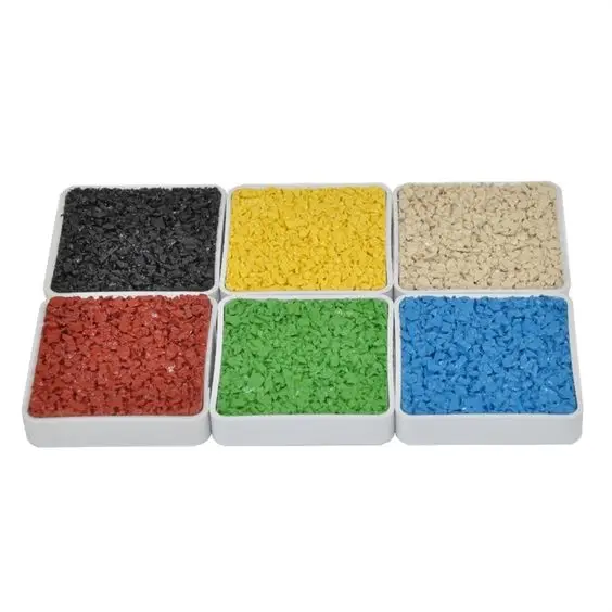 Polyurethane Adhesive and EPDM Granules for Playground Floor Plastic Ground Runway