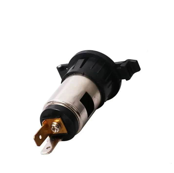 12V Cigarette Lighter Socket, Car Power Outlet Cigarette Socket, Waterproof Motorcycle Cigarette Lighter Plug Receptacle