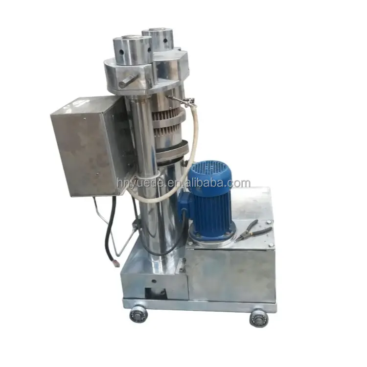 50KG/H Cocoa Almond Sesame Moringa Seed Oil Extraction Machine Oil Press Hydraulic Cold Press Oil Machine