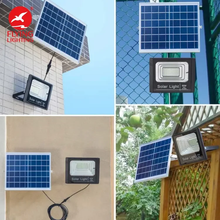 IP65 150W 300Watt 500W 600W 800W Solar Flood Light Outdoor Waterproof Reflector Solar Garden Lighting