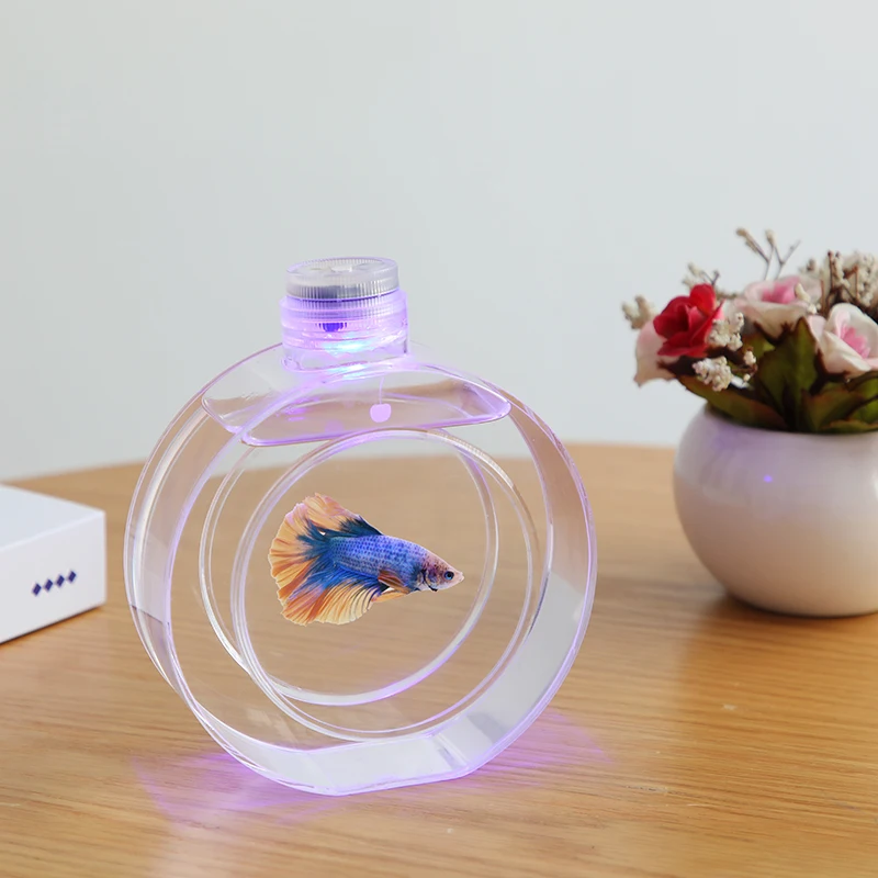 Настольный акриловый аквариум Zaohetian аксессуары для аквариума резервуар Медузы