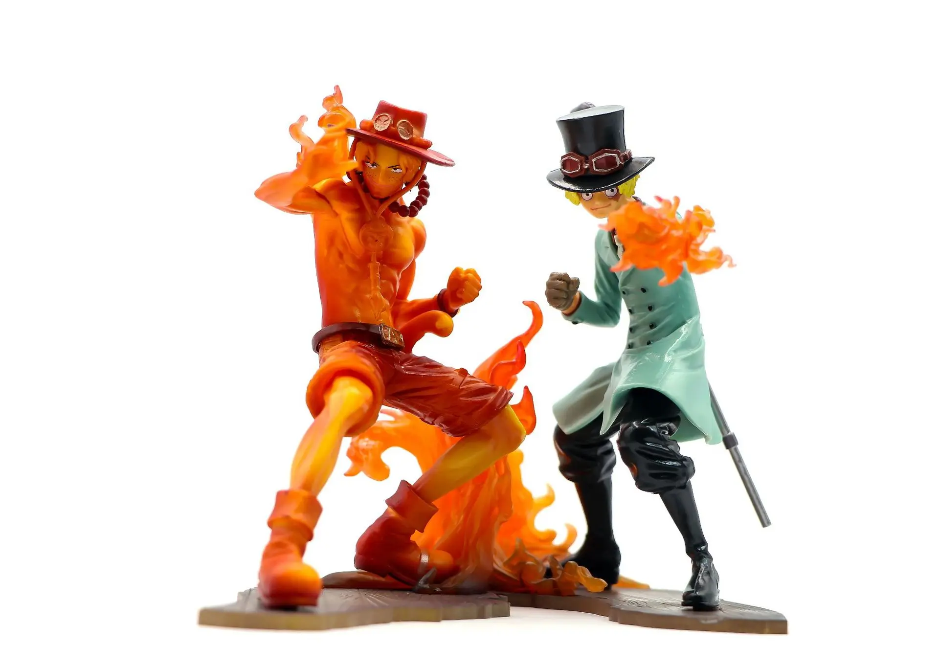 15cm one pieces Theater version Flame Sabo Ace action figure PVC collection model toy for gifts