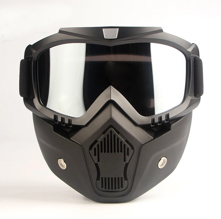 Hot Selling Hunting Detachable Windshield Protect Goggles Helmet Breathable Motorcycle Tactical Protective Goggles for Men Women