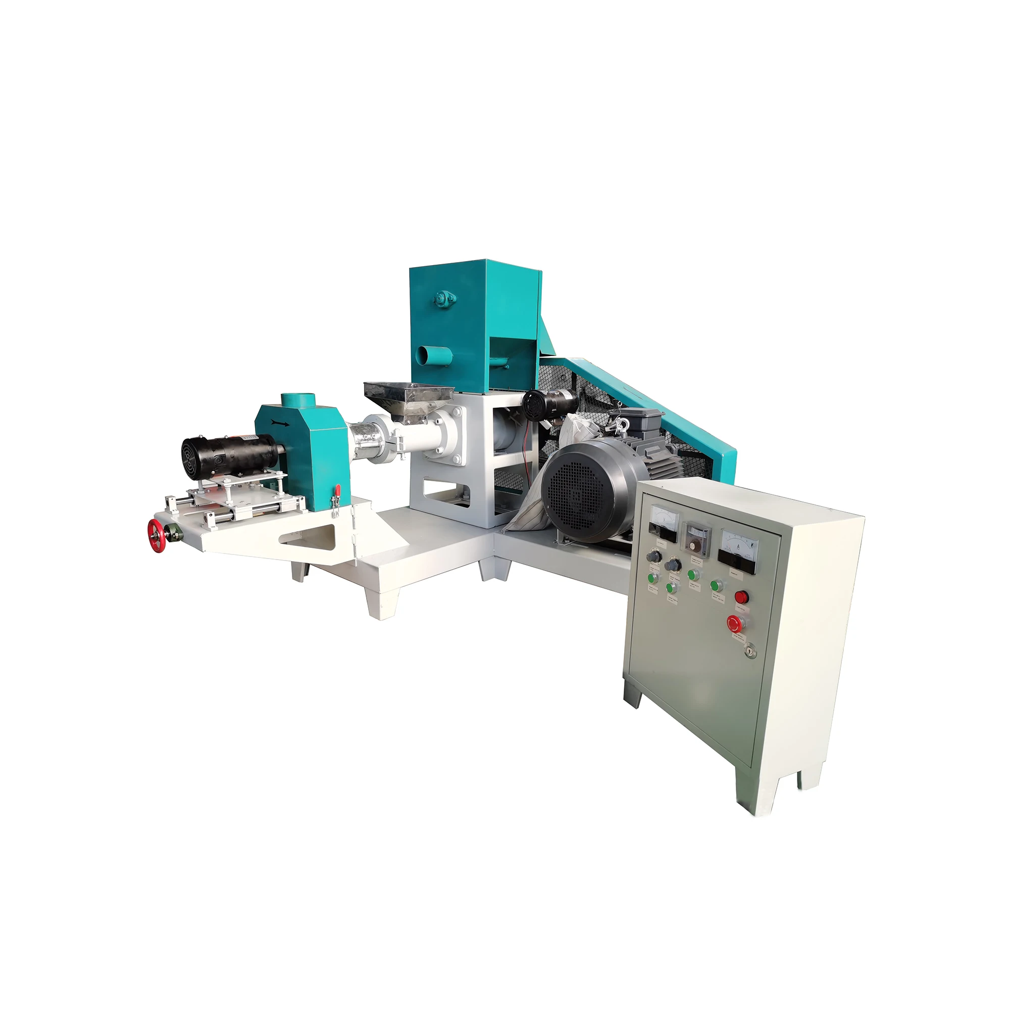 50-500KG/H Fish Feed Extruder Floating Feed Pet Cat Dog Pellet Food Making Machine