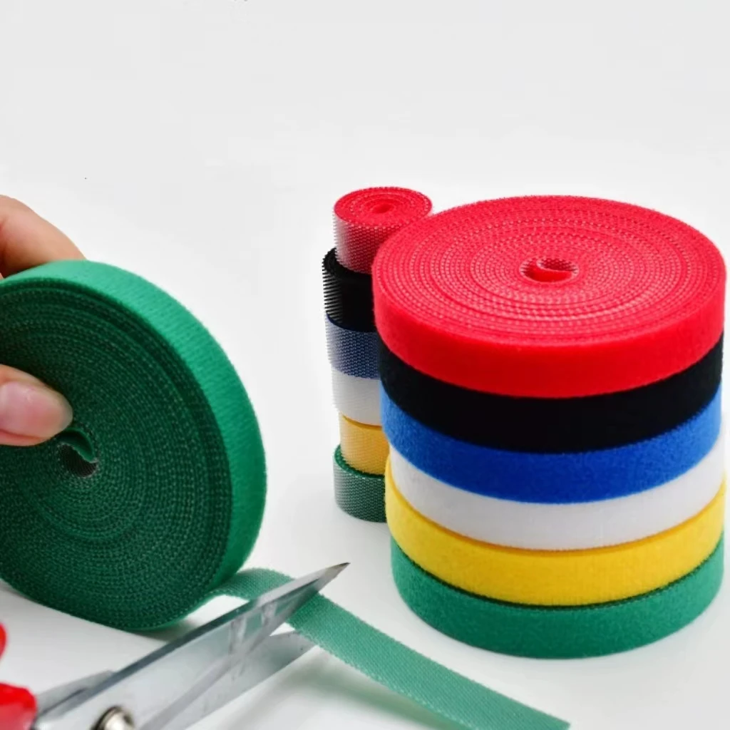 Hook And Loop plant Velcroes tape Tape Reusable plant Straps for plant pole self adhesive hook and loop hook tape