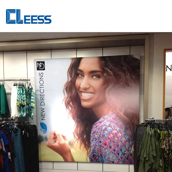 Power Coated Single-sided Aluminum Textile Frame Systems