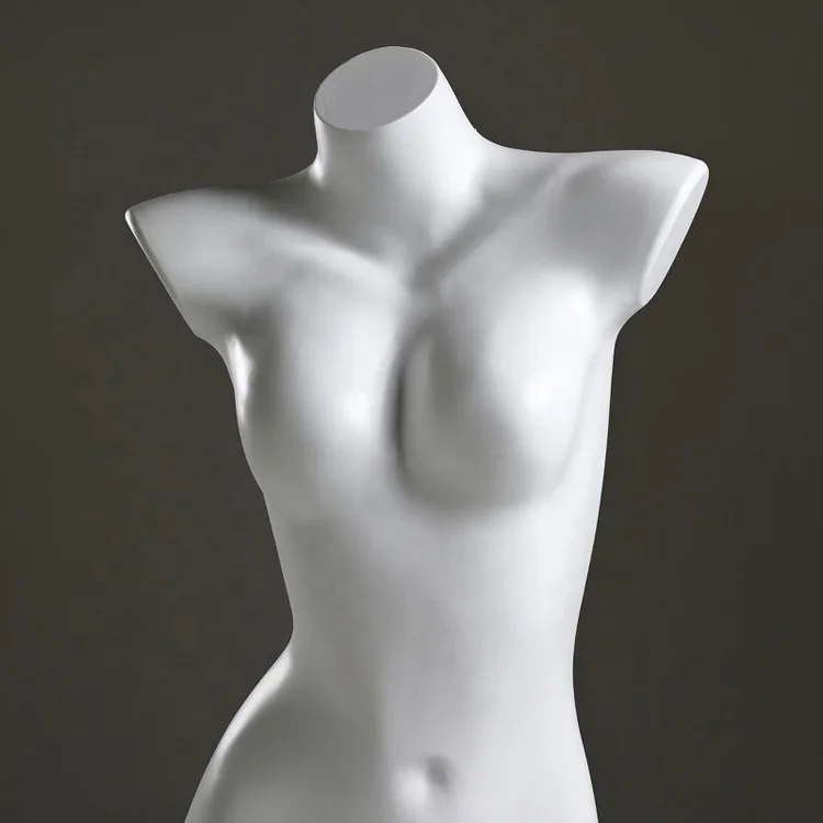 Underwear female half body plastic body window display display rack model