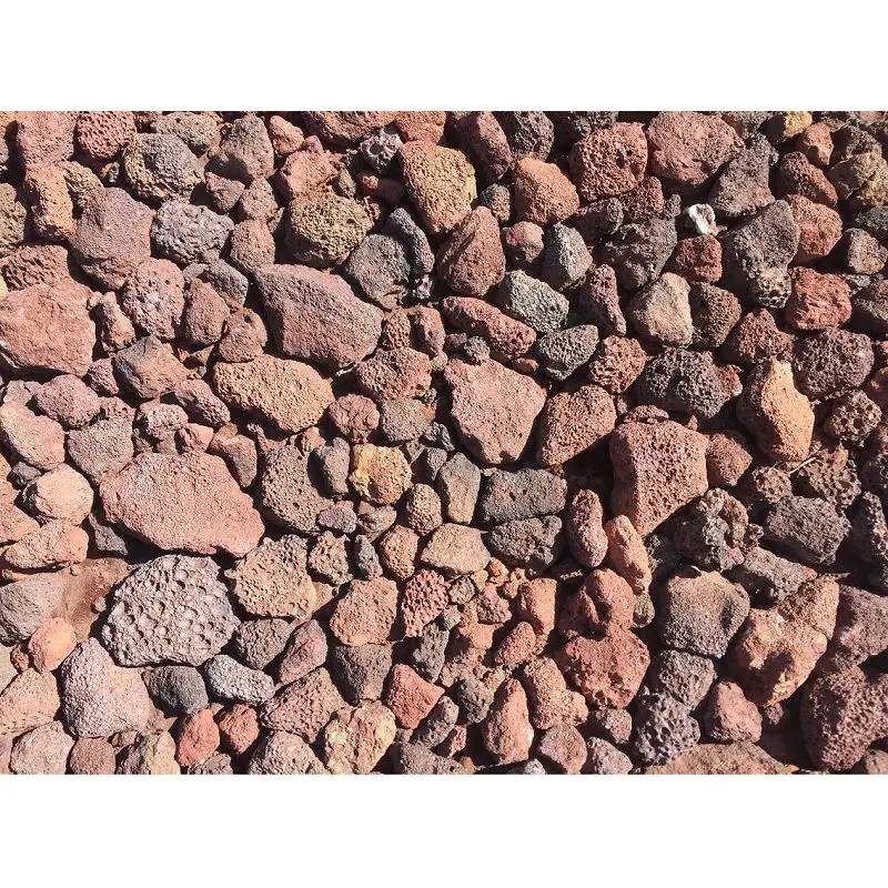 electric barbecue grill with lava rock