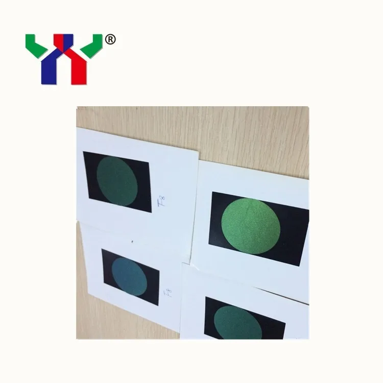 Ceres Interferometric Optical Variable Ink F8 Yellow Green to Blue,100 G/bottle