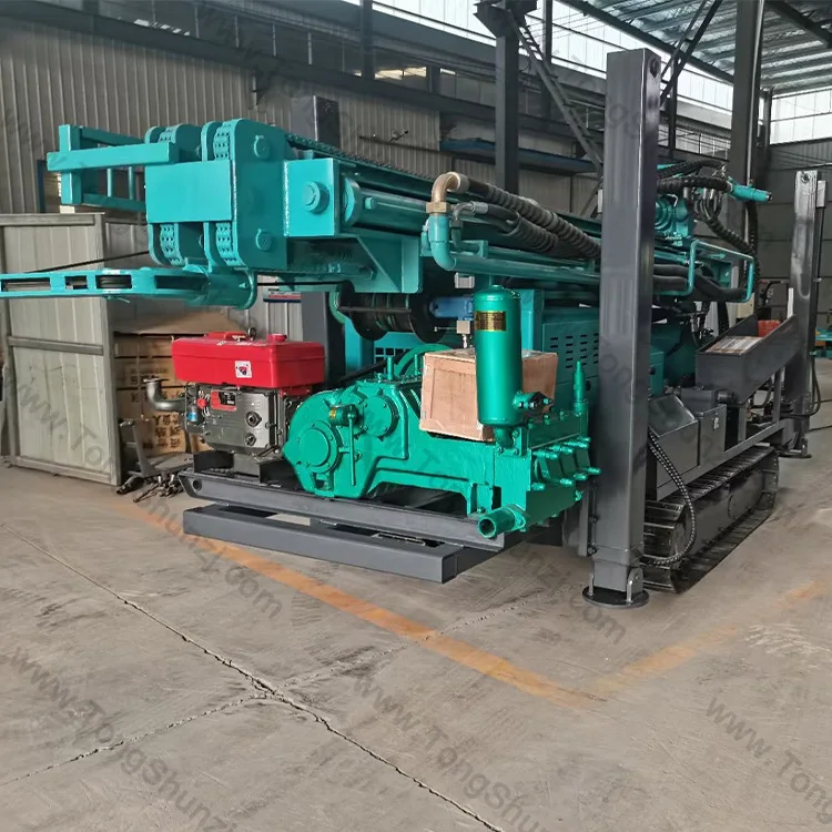 Second Hand Portable Percussion Drilling Rig Borehole Mine Drilling Rig Water 400m 800 Meter Drilling Rig