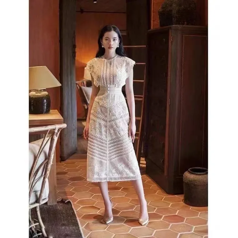 High Quality Boutique Elegant Casual Short Sleeve Clothes 2022 Women Color Plus Size Dresses