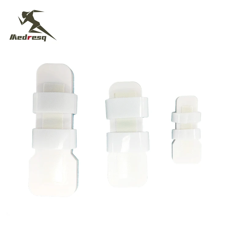 Medresq Manufacturer High Quality Aluminum Foam Wrist Splint Blue White Medical IV Arm Board for Injection