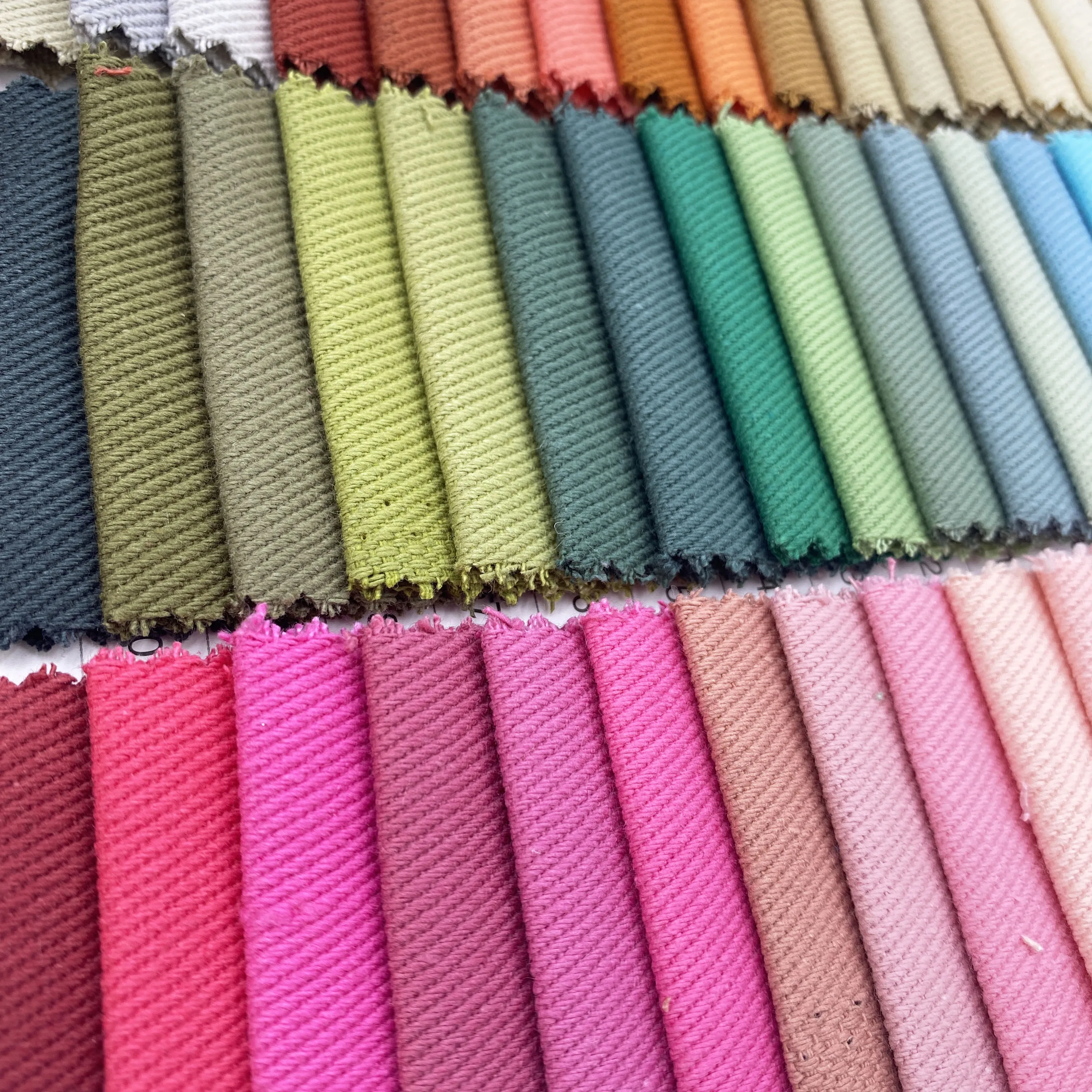 custom wholesale Pure Cotton Fabric 355Gsm 100% Cotton Fabric Brand New Best Selling Quality Clothing Fabric
