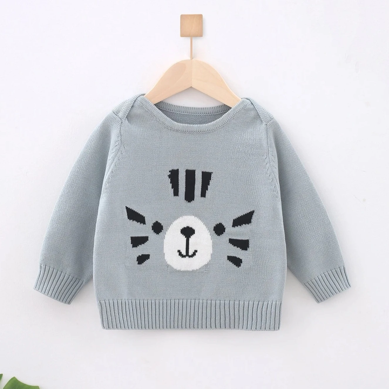 mongolian 100% pure cashmere baby wear kid scottish clothes knit sweater pullover cartoon jumper boy