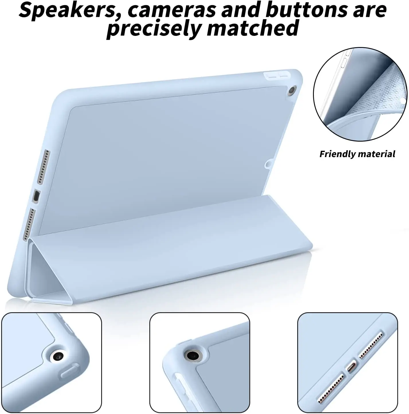 New Generation Cover Case for iPad Pro 11 Case for iPad Pro 12.9 2020 2021 Case for iPad 10.2 Air5 Air4 Mini 6