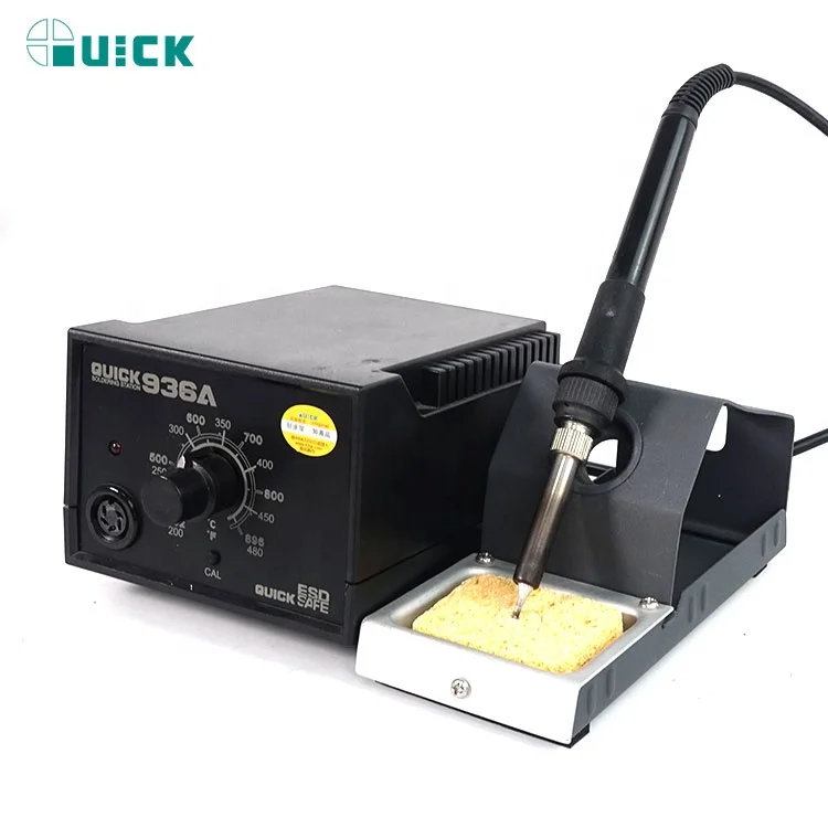 Original Quick 936A 60W Lead Free Temperature Control Soldering Iron Station