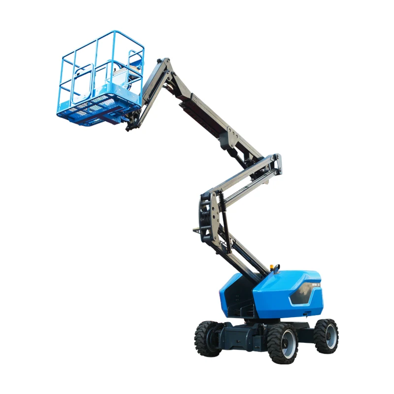 Qiyun can rotate 10m-18m 360 degrees, lifting load 230kg, four-wheel all-wheel drive, suitable for high-altitude work