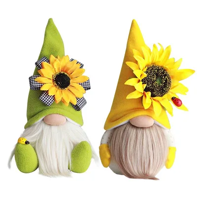 Christmas promotion gift lovely sunflower bee elf goblin doll