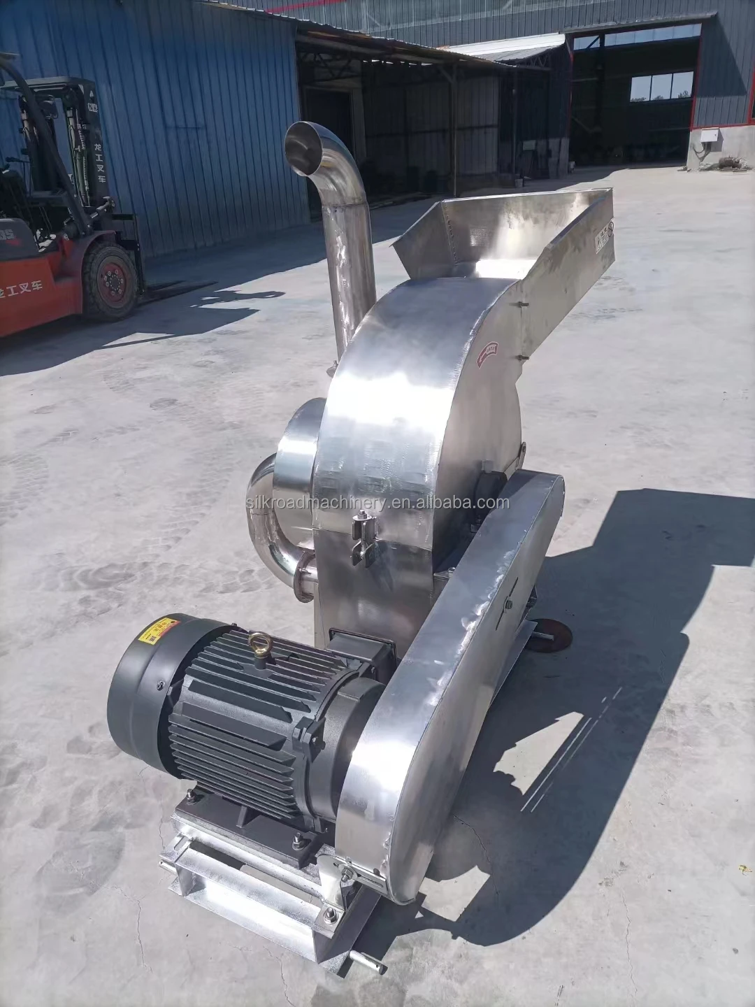 Factory supply Stainless steel feed grain soybean corn maize pepper chilli hammer cursher milling machinery