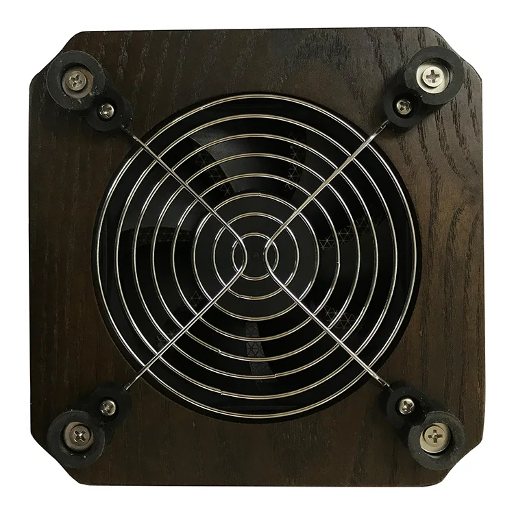 New Brand Retro Style High-end Small Electric Home Coffee Bean Roasting Cooler With Solid Wood or Log Design For Household Use