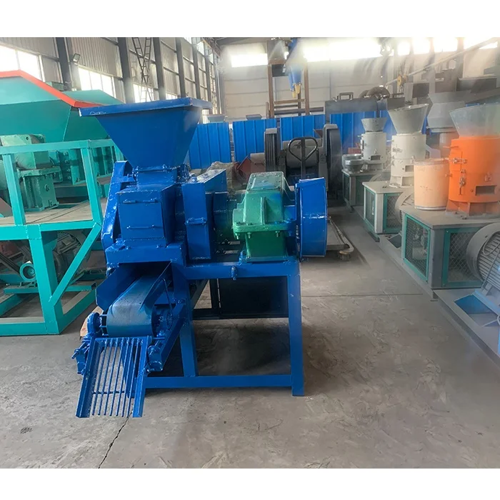 
Charcoal Production Line Coal Powder Dust Briquette small coke powder ball press machine for sale 