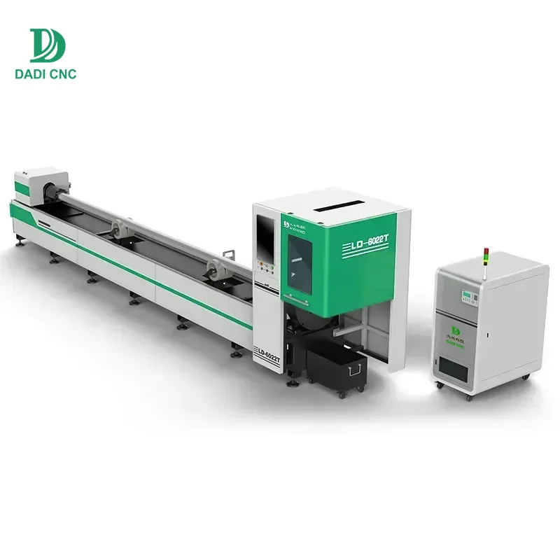 Industrial Steel Aluminum Tube Laser Cutter High-Speed Cutting System For Tube Cutting Equipment