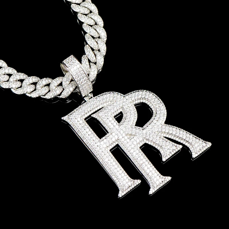 View larger image Add to Compare  Share Luxury Custom Logo Pendant Pass Diamond Tester Baguette VVS Moissanite Hip Hop Jewelry