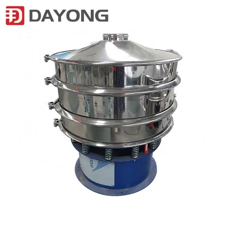 DY series circular vibro shifter for molding powder with magnetic grid 12000GS