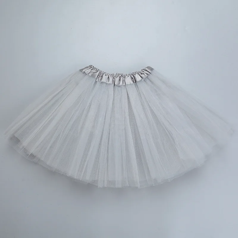 2023 New White Ballet Tutu Skirts Adult Women Solid Tutus Short Dress Wholesale