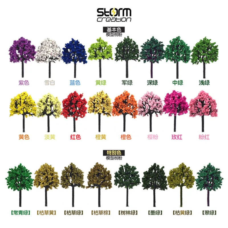 bfcz Scene Tree 9 DIY plant model sand table building landscape doll house ring art platform materials