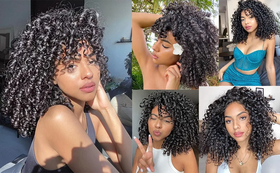 12a Grade Fumi Pixy Curly Hair Bundles Virgin Cuticle Aligned Funmi Hair Super Double Drawn Sdd Bouncy Pixie Curls Bundles