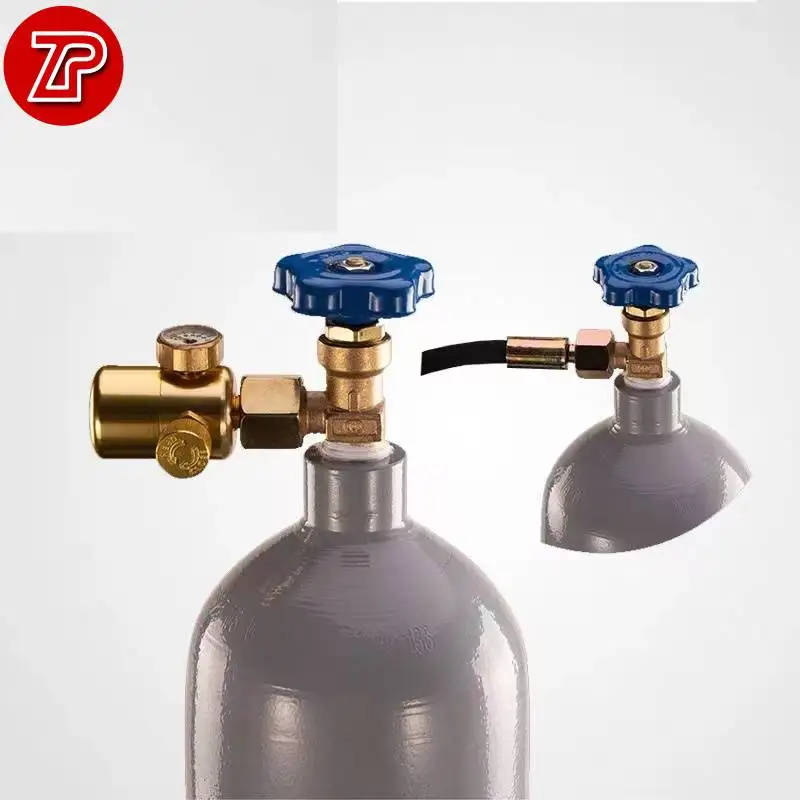 OEM/ODM ISO9809 ISO9809-1buy Industrial  10L-50L helium gas cylinder ballon tank 200bar helium gas balloon tank price