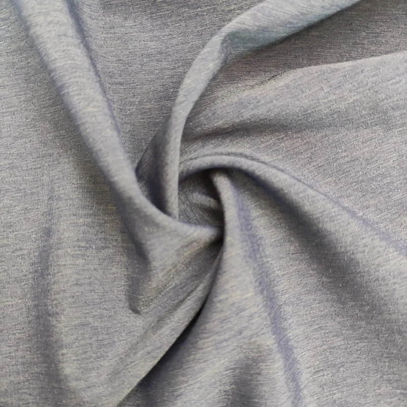 Medium Weight Good Stretch 95% Polyester 5% Spandex Cationic Single Jersey Fabric Sports Wear Fabrics For suit fabric