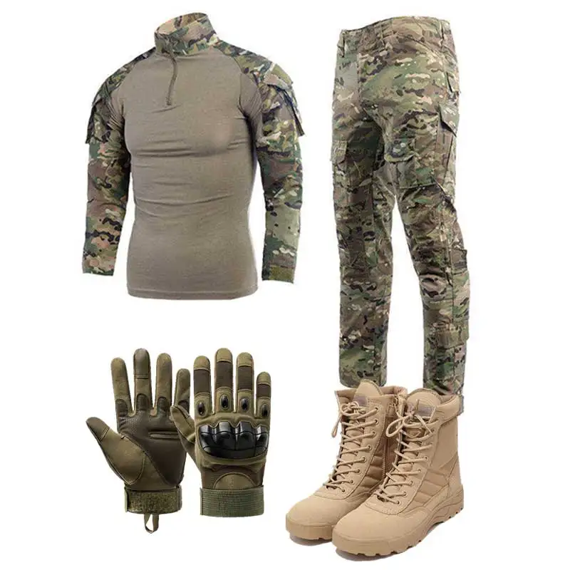 SONICE One-stop Supplier Hiking Shoes Shooting Camping Pants Shirt Combat Uniform Training Clothing Tactical Boots Gloves