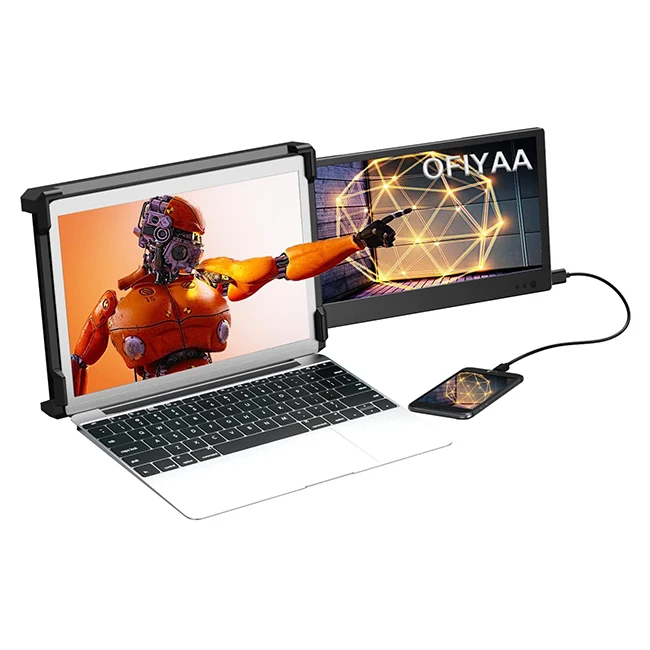 OFYIAA P1 расширитель экрана для ноутбука с двумя экранами портативный монитор для ноутбука с двумя экранами