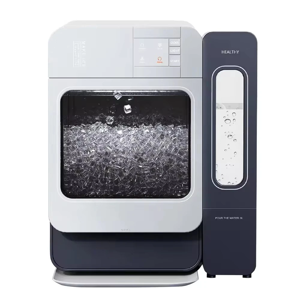 Stainless Steel 3.4 L nugget  ice maker portable wifi Ice Maker Household Ice Cube Making Machine 20kg/24h