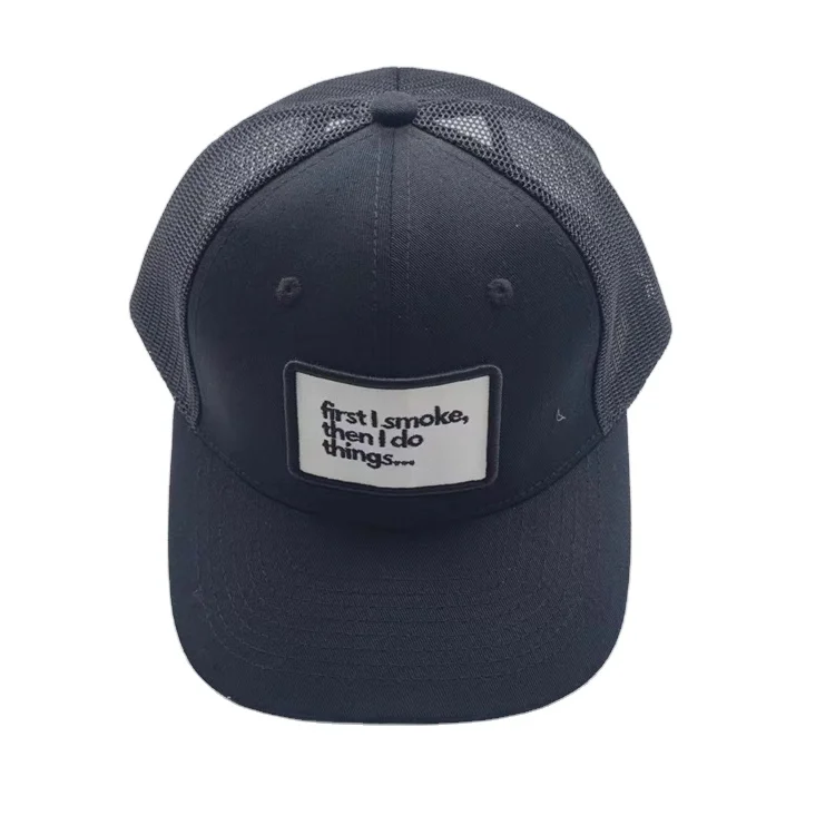 custom 5 6 Panel 3d Embroidery PVC Patch Logo Gorras Mesh Snap Back Truck Cap,Wholesale Trucker Hats