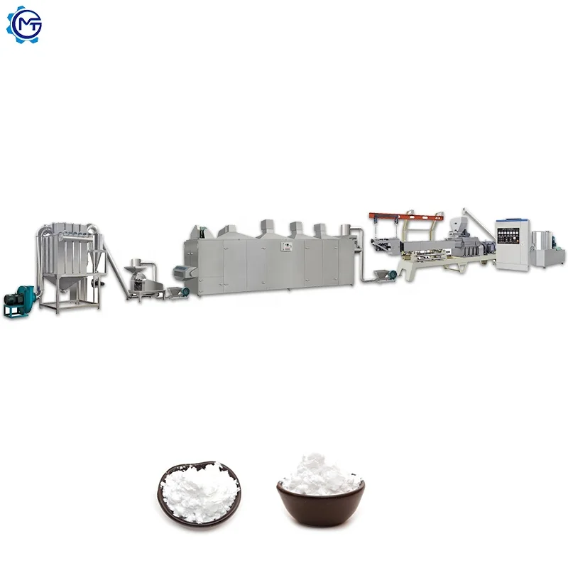 China Fully Automatic Modified Corn Tapioca Cassava Pregelatinized Starch Processing Machine